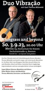 Flyer Duo Vibracao Konzert 2023