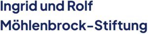 In dunkelblauer Schrift steht: Ingrid und Rolf Möhlenbrock-Stiftung